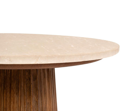 MaMaison stolik ARGENTINA marmur /        drewno (MM001501100337) - MaMaison