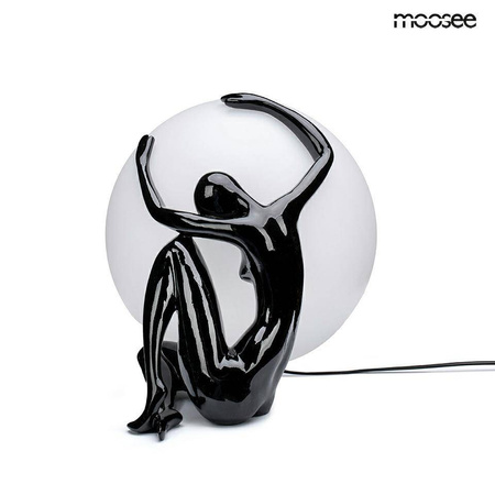Designerska lampa podłogowa UOMO 50 czarna (MSE1501100454) - Moosee