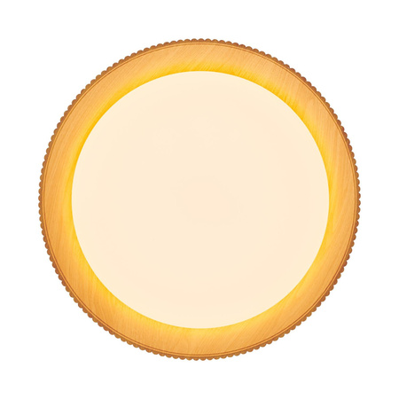 Plafon z efektownym kloszem FRILL LED biały 45 cm (ST-DL6487-C-WH) - Step into Design