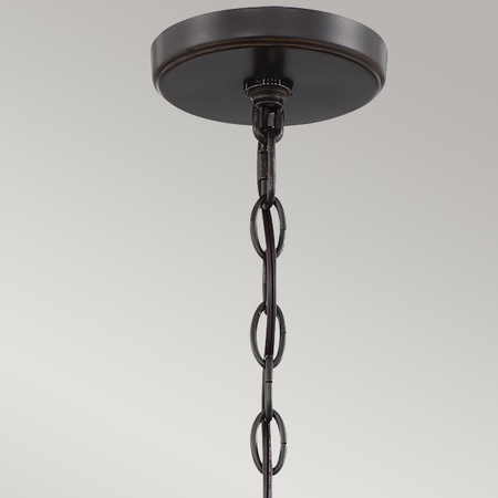 Lampa wisząca Casablanca - 3 źródła światła - Palladiański brąz (QZ-CASABLANCA-3P-PBZ) - Elstead Lighting