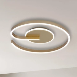 Lampa sufitowa LORENZO GOLD 22W LED (ML1849) - Milagro