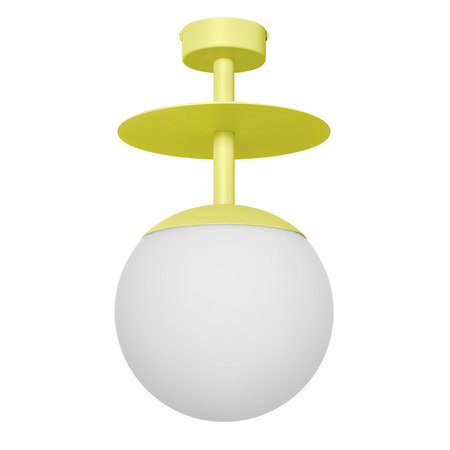 PLAAT B żółta lampa przysufitowa / plafon (PLB111003) - Ummo