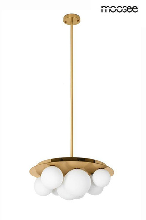 Złota lampa wisząca kule BACARDI (MSE1501100439) - Moosee