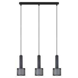 Lampa wisząca Amo czarna 3xE27 (LP-0702/3L BK) - Light Prestige
