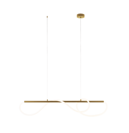 MAXLIGHT P0614 LAMPA WISZĄCA LAGUNA ZŁOTA