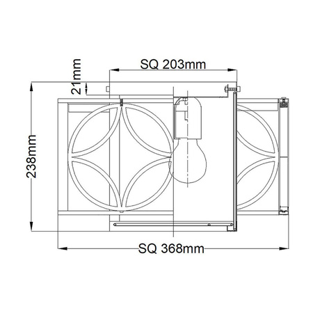 Plafon Remy (FE-REMY-F) - Elstead Lighting