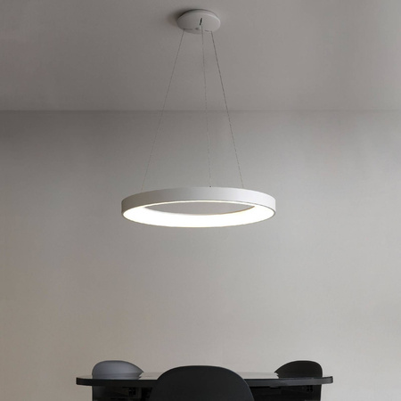 Lampa Wisząca INNER R Ø 80, Kol. Biały (0043.31.BI) - Vivida