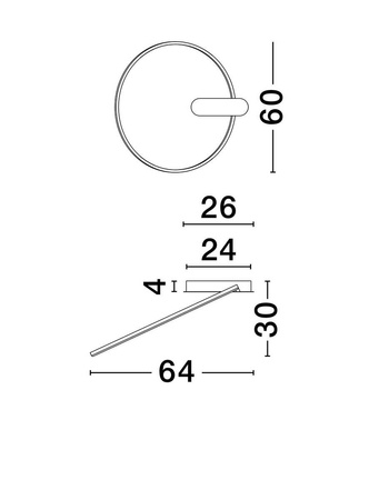Nowoczesna lampa sufitowa COMARAPA (LE44674) - Luces Exclusivas