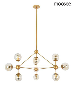 MOOSEE lampa wisząca ASTRIFERO 10 złota / bursztynowa (MSE010100182) - Moosee