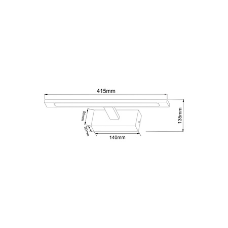 Kinkiet ALTER złoty 41 cm (W89443-12W-GD) - Zuma Line