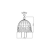 Lampa wisząca  Rosecliffe (QZ-ROSECLIFFE-P) - Elstead Lighting