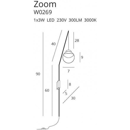 Kinkiet ZOOM (W0269) - MAXlight
