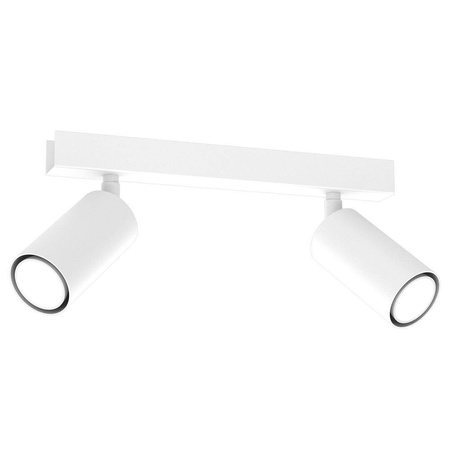 Lampa sufitowa HUDSON WHITE 2xGU10 (MLP8802) - Milagro