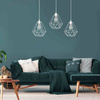 Lampa wisząca BASKET WHITE 3xE27 (MLP7213) - Milagro