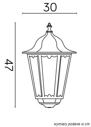 Głowica klosz Retro Maxi (K 1018 BD) - SU-MA