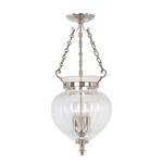 Lampa wisząca Finsbury Park (FP-P-M-POL-NCKL) - Elstead Lighting