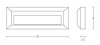 OUTDOOR WALL STEP LIGHT 3W LED GRAPHITE (E229 Zambelis) - Zambelis