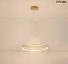 Lampa wisząca RING SLIM 60 złota (MSE1501100156) - Moosee