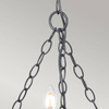 Żyrandol Saxon (SAX5-BLK) - Elstead Lighting