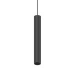 EGO Czarny (EGO_PENDANT_TUBE_12W_3000K_ON-OFF_BK) - Ideal Lux