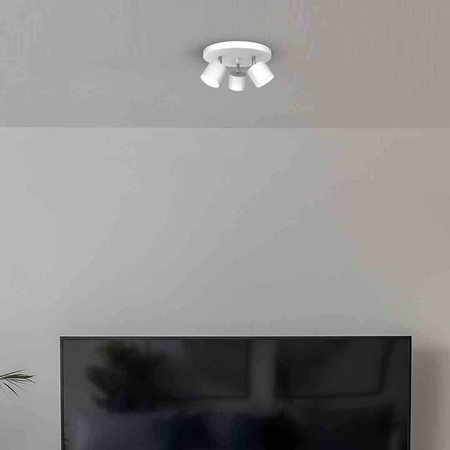 Lampa sufitowa DIXIE WHITE 3xGX53 (MLP7597) - Milagro