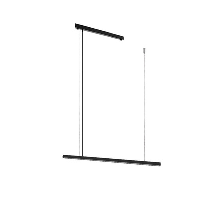 Lampa wisząca Hanawa - Czarna (900 mm) 4000K   (8652) - Shilo