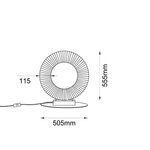 NEXO G - lampa na komodę - Zielona szałwia - 4000K (2039) - ANTIGO