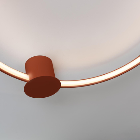Plafon RIO 78 ochra czerwona LED 3000K (TH.412) - Thoro Lighting