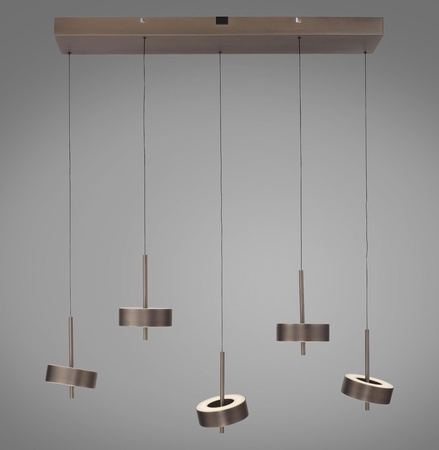 Lampa sterowana Smart Q-ROTATE CIEMNOMETALOWO-BRĄZOWY (2249-34) - Paul Neuhaus