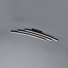 Lampa sufitowa lub kinkiet BOW 80 cm, Kol. Czarny (0041.20.NE) - Vivida