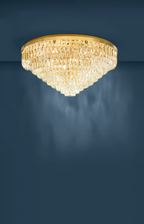 Lampa Sufitowa VALPARAISO złoty (39461) - EGLO