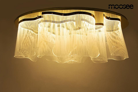 Ozdobny plafon FIREFLY    180 złota (MSE1501100586) - Moosee