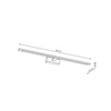 Kinkiet Isla biały XXL z IP44 (GS-LWB-32W WH ) - Light Prestige
