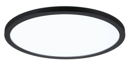 Plafoniera ATRIA SHINE LED Backlight 16W 1600lm okrągła 293mm 4000K 230V czarny matowy / tworzywo sztuczne (PL71012) - PAULMANN