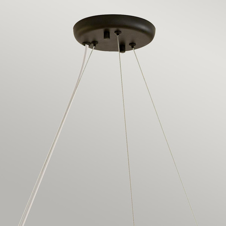 Żyrandol Palta - 9 źródeł światła - Satynowa czerń (KL-PALTA9-BK) - Elstead Lighting