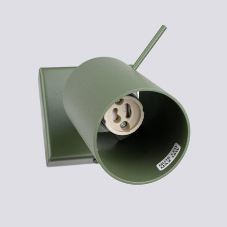 Kinkiet RING zielony oliwkowy (SL.1500) - Sollux Lighting