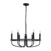 Żyrandol Capitol Hill (KL-CAPITOL-HILL6-BLK) - Elstead Lighting