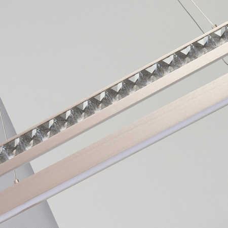 Kryształowa lampa wisząca CAMELIA 100 OVAL 3-STEP DIMM GO (AZ6771) Azzardo