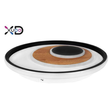 Plafon LED 29W 40cm 4000K czarny (XD-LA124) - Xudo