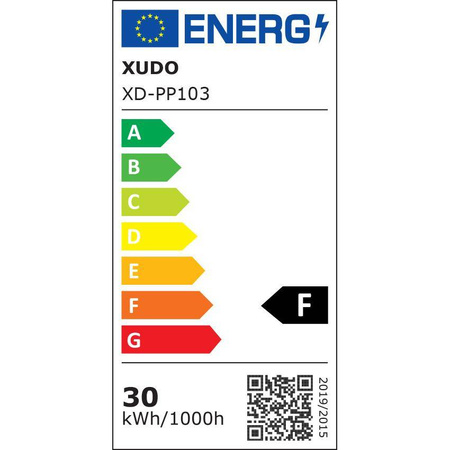 Naświetlacz LED SMD 30W 4500K Czarny (XD-PP103) - Xudo