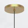 Mała lampa wisząca LED Marni - Naturalny mosiądz (QN-MARNI-1P-NBR) - Quintiesse