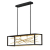 Podłużna lampa wisząca LED Styx (QN-STYX-LED-ISLE-BG) - Quintiesse