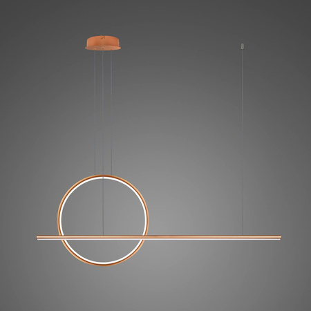Lampa wisząca Linea 100 No.2 40cm 4k miedziana (LA087/PX100_40_4k_copper) - ALTAVOLA DESIGN