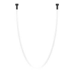 Lampa wisząca podtynkowa Hebi – Czarna (3860 mm) 4000K   (3023) - Shilo