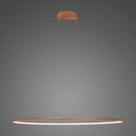 Lampa wisząca Ledowe Okręgi No.1 120cm 3k miedziana Dali (LA073/P_120_in_3k_copper_Dali) - ALTAVOLA DESIGN