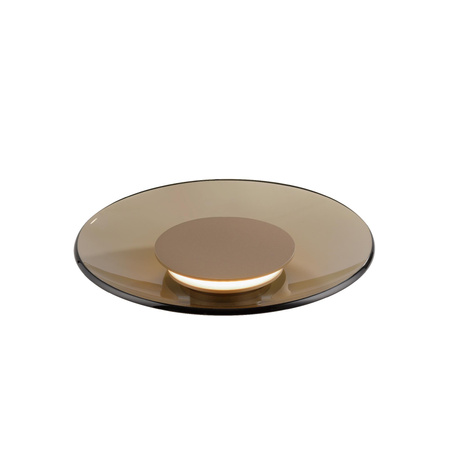 Lampa stołowa ze ściemniaczem dotykowym PURE MOON w kolorze bursztynu (4594-97) - Paul Neuhaus