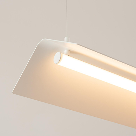Lampa wisząca ELVA biała LED 3000K (TH.447) - Thoro Lighting
