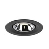 NUMINOS® GIMBLE M, oprawa sufitowa wpuszczana czarna/chromowana 3000 K 40° (1005944) - SLV