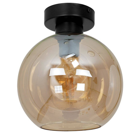 Lampa sufitowa SOFIA AMBER 1xE27 (MLP6575) - Milagro