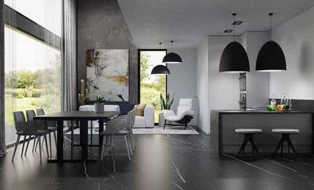 Lampa wisząca GANDRA czarna (5024) - Shilo